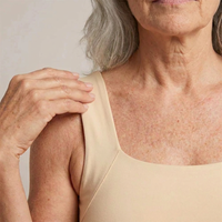 Mary's Tanks Built-In Bra Comfort Shaper Tank